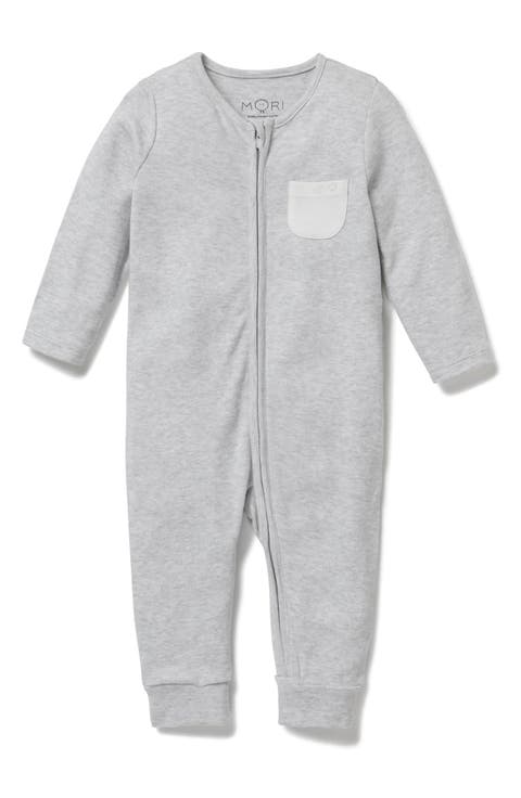 Clever Zip Safari Fitted One-Piece Pajamas