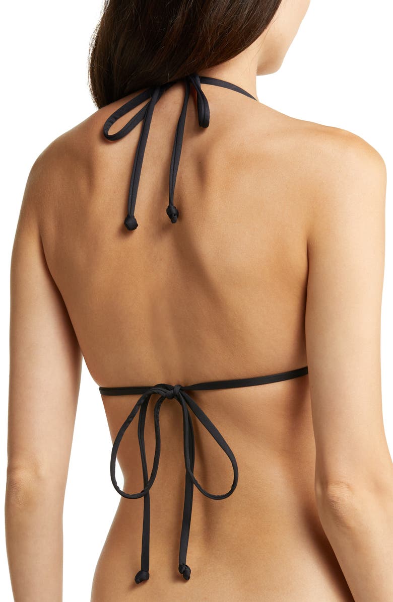 Frankies Bikinis Tia Rib Bikini Top, Alternate, color, 