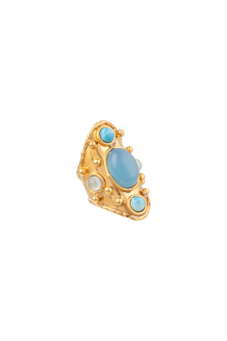Little Byzance Ring, Main, color, BLUE