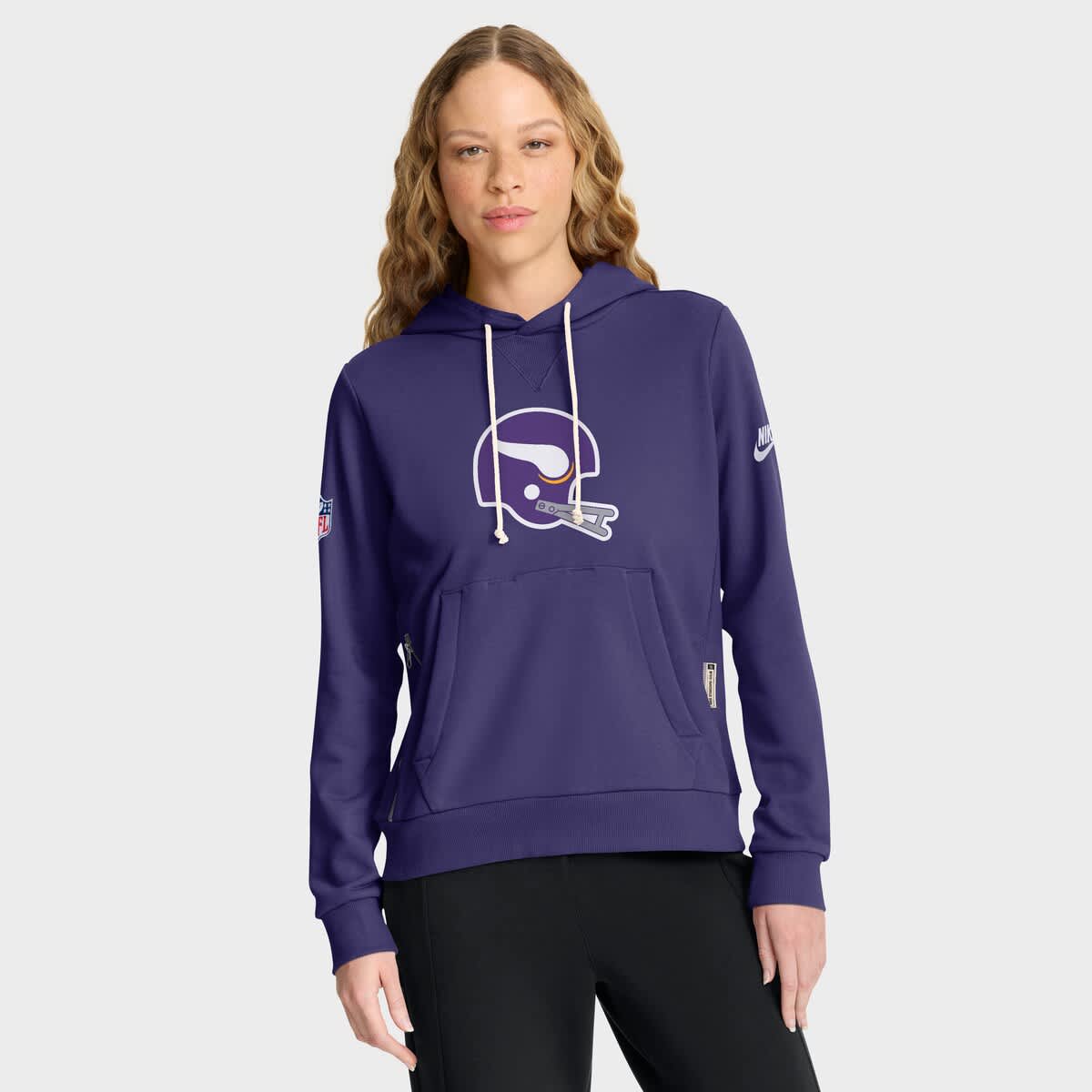nike standard issue hoodie purple