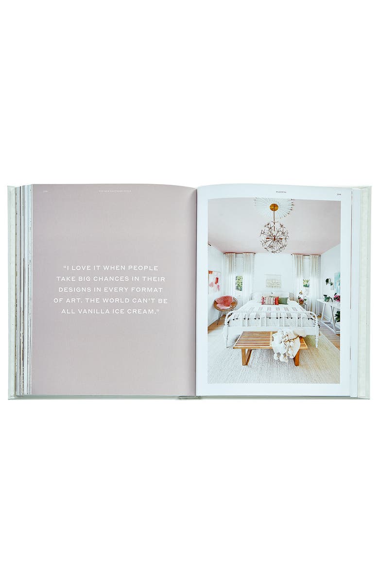 Graphic Image The New Southern Style The Interiors of a Lifestyle and Design Movement Leather Coffee Table Book, Alternate, color, Ivory