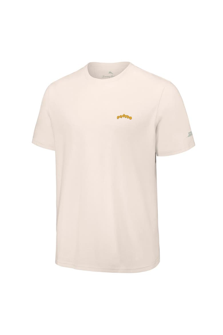 Men's Tommy Bahama  Cream San Diego Padres Fly Ball Club T-Shirt, Alternate, color, Cream