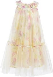 Mimi Tutu Rosamira Floral Tulle Dress