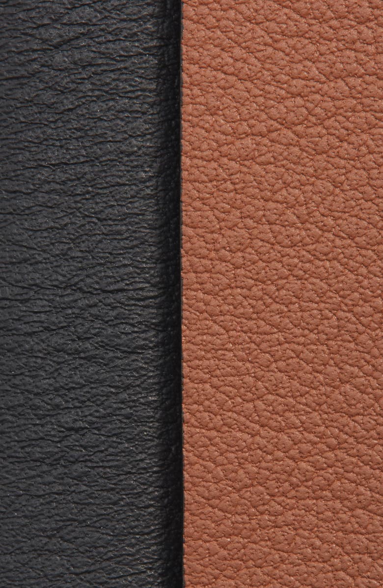 Burberry Monogram Motif Reversible Leather Belt, Alternate, color, 