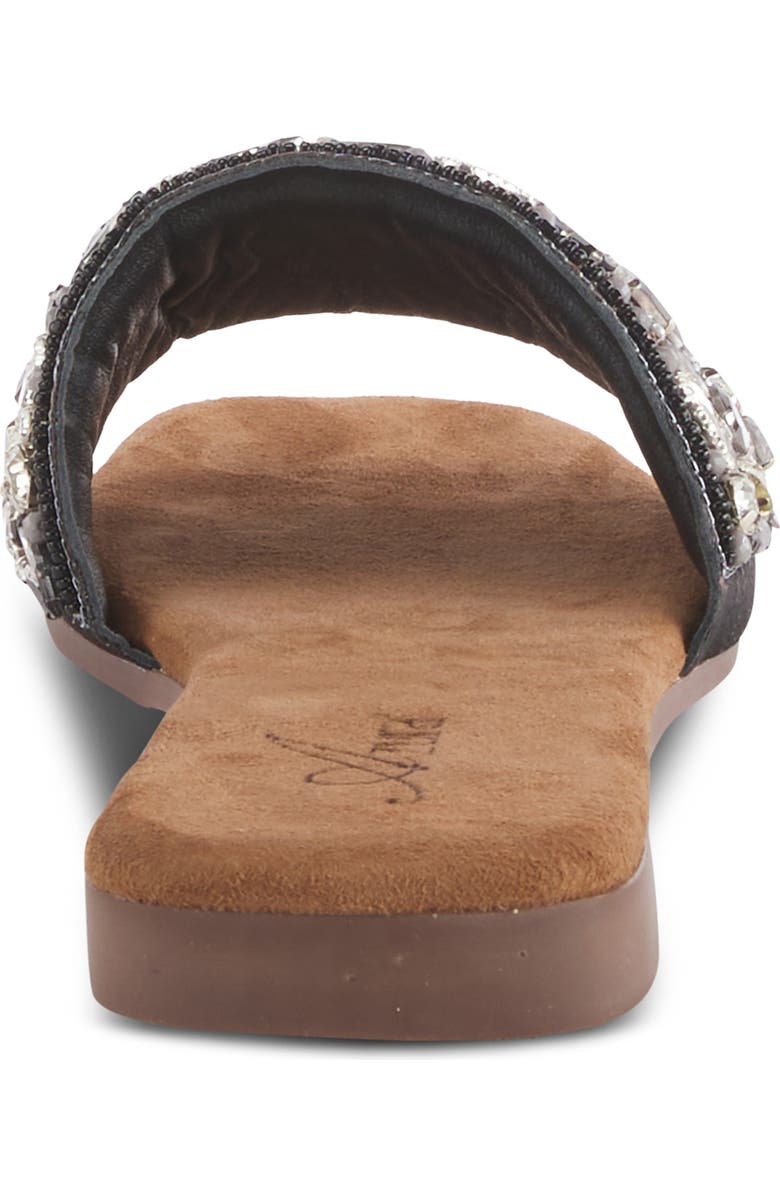 AZURA BY SPRING STEP Sizzling Rhinestone Embellished Slide Sandal, Alternate, color,