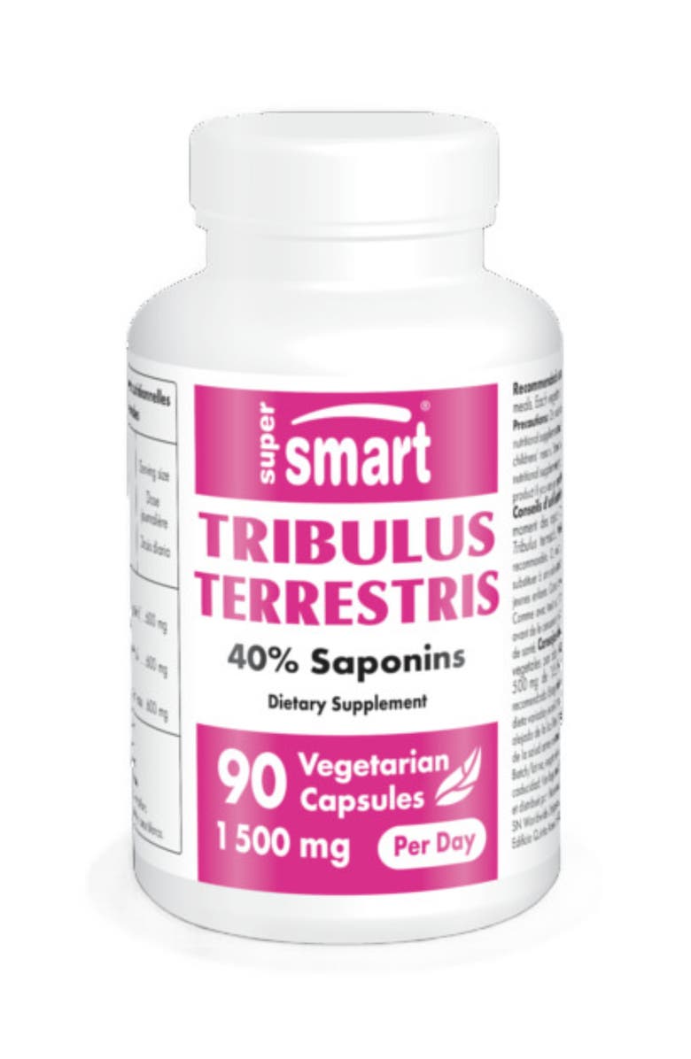 SuperSmart Tribulus Terrestris 1500mg, Main, color, NO COLOR