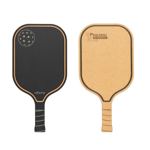 Eli Home Pickleball Charcuterie Cutting Board -"pickleball Is My Retirement Plan"