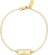 Set & Stones Cora Initial Bracelet