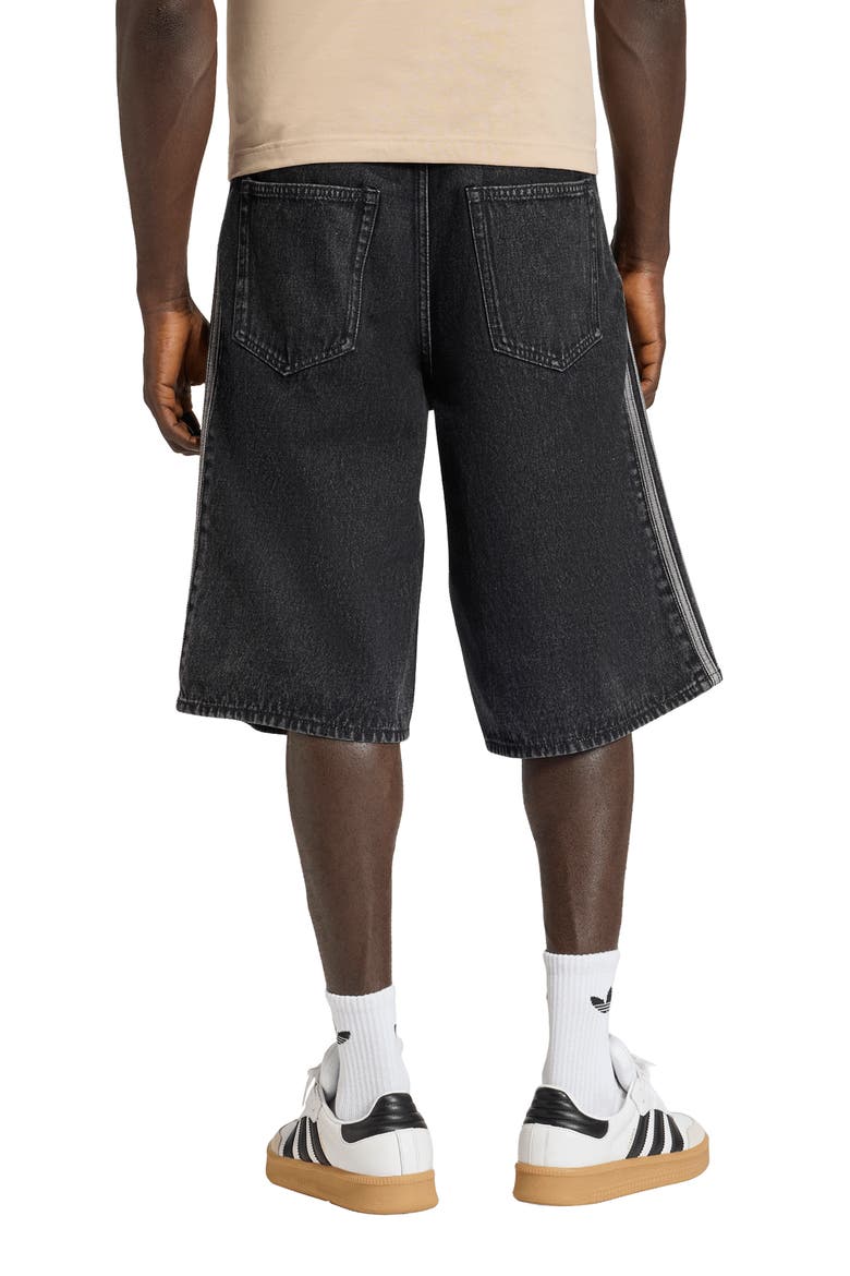 Firebird Denim Shorts, Alternate, color, TRUE BLACK DENIM