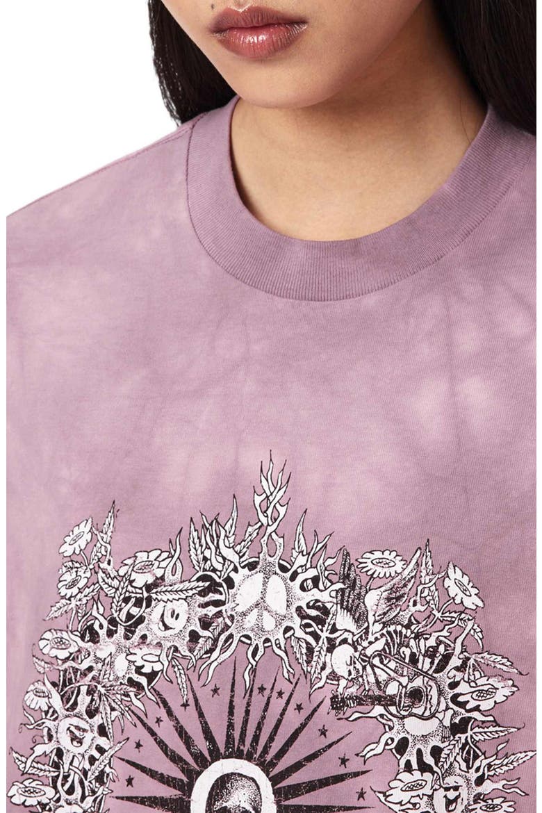 Avalon Graphic T-Shirt Dress, Alternate, color, PINK