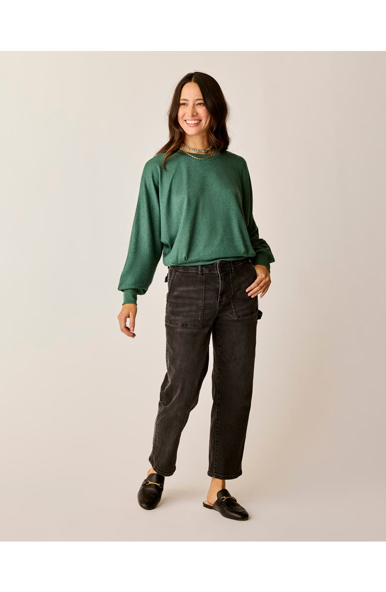 Carve Designs Anneke Supersoft Dolman, Alternate, color, Bistro Heather