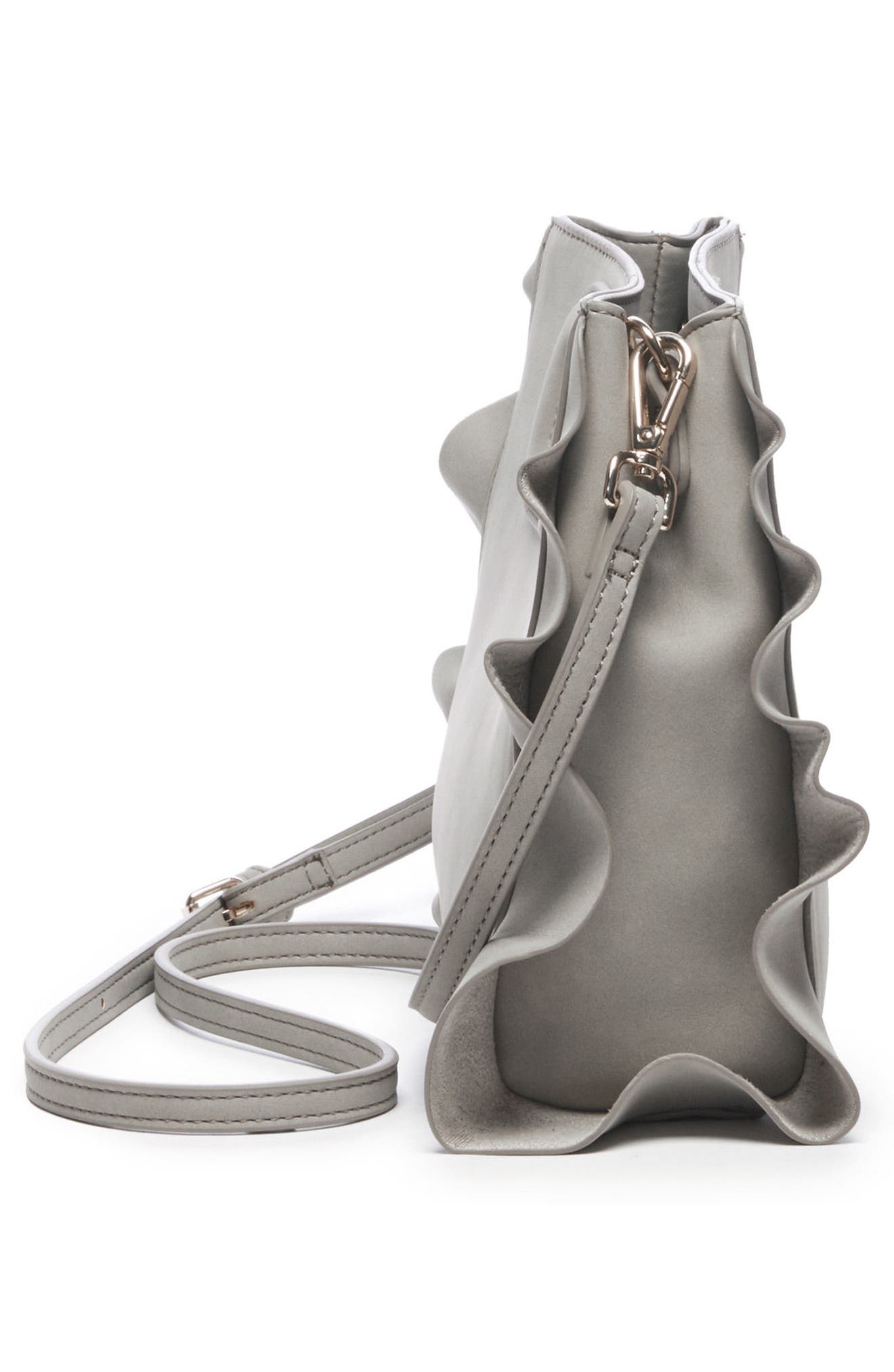 Sole Society Faux Leather Crossbody Bag, Alternate, color, 