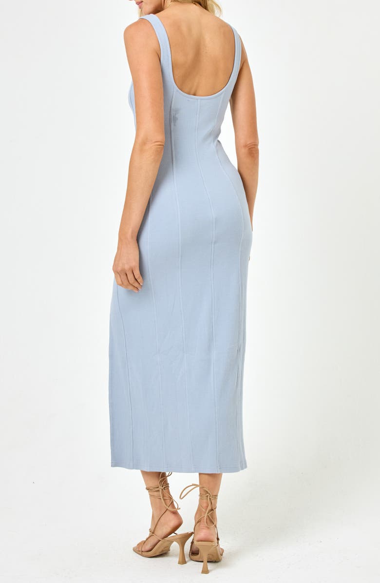 LSPACE Vivienne Rib Cover-Up Dress, Alternate, color, Haze