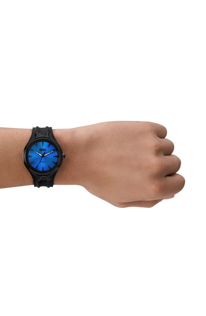 DIESEL<sup>®</sup> Streamline Silicone Strap Watch, 44mm, Alternate, color,