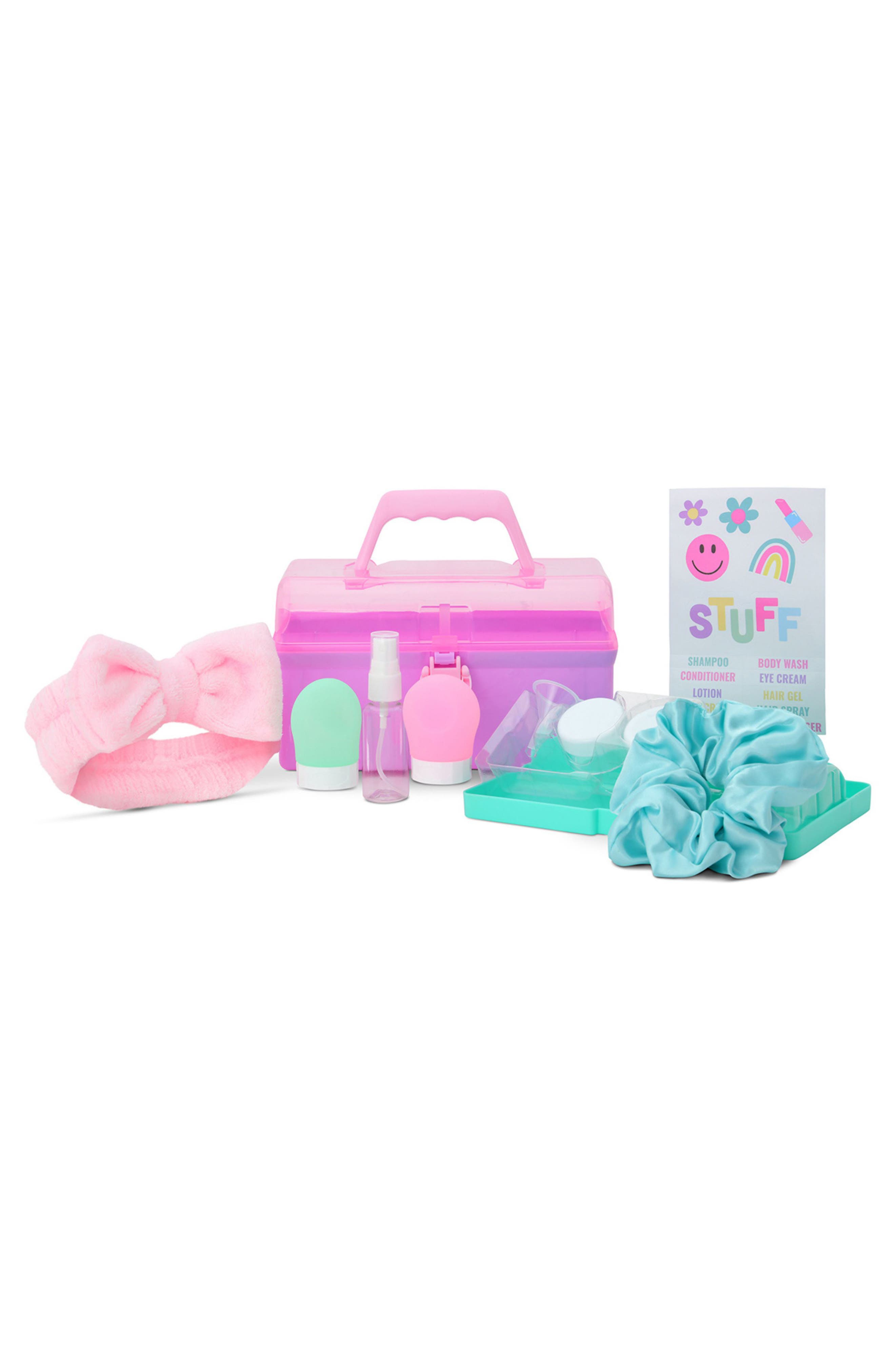 Iscream Kids' Travel Case Set, Alternate, color, Multi