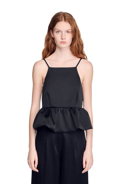 Ruffled Crop Top