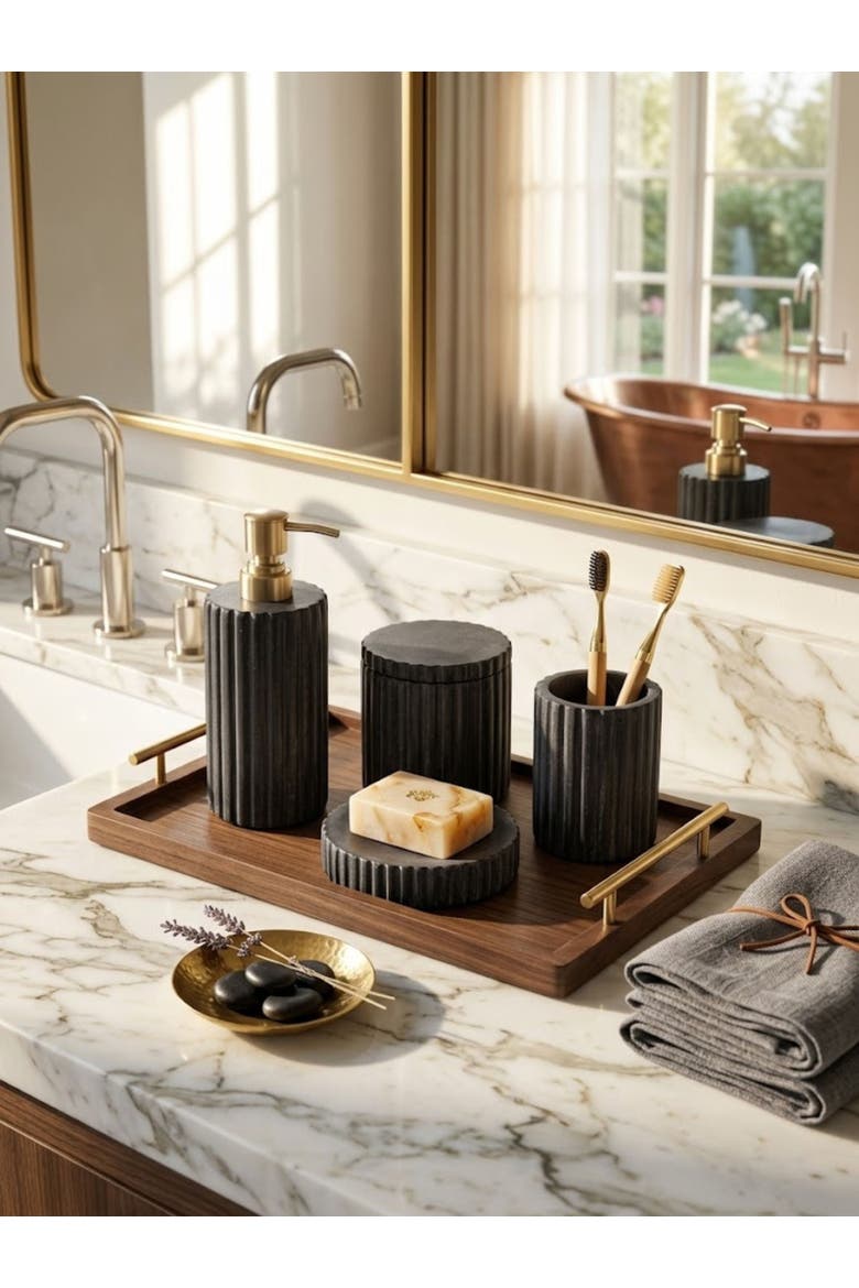 Roksana Bath Accessories, Alternate, color, Black
