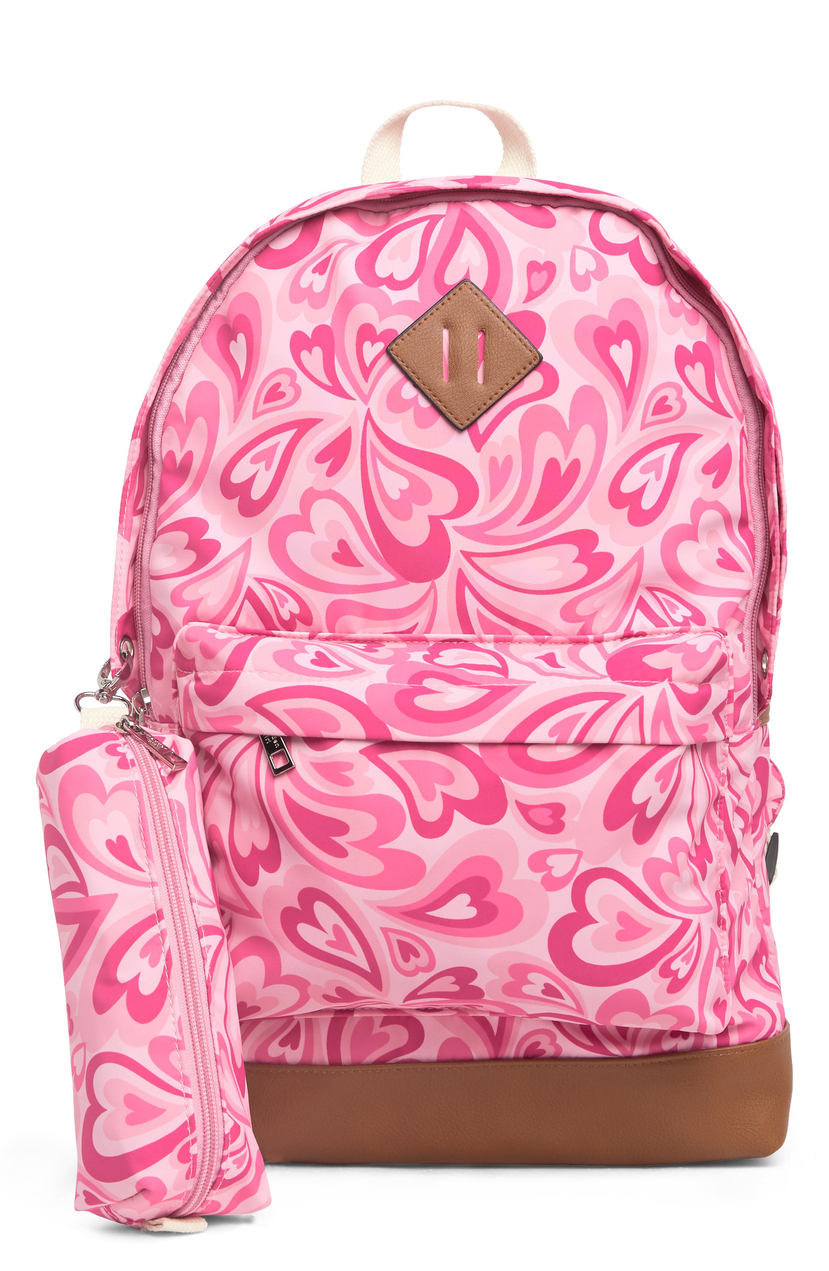 Madden Girl Soft Nylon Backpack, Main, color, 