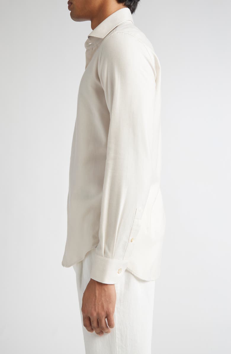 Eleventy Dandy Button-Up Shirt, Alternate, color, 02 Sand