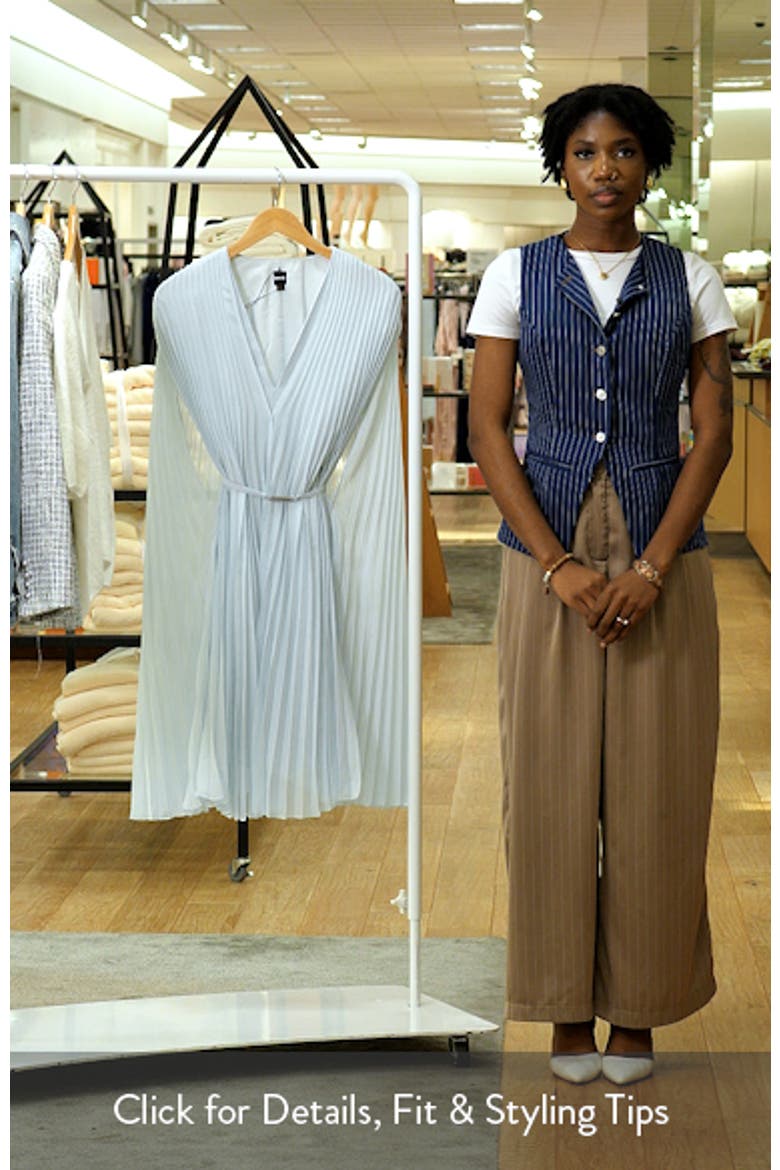 Doplisse Cape Belted Dress video