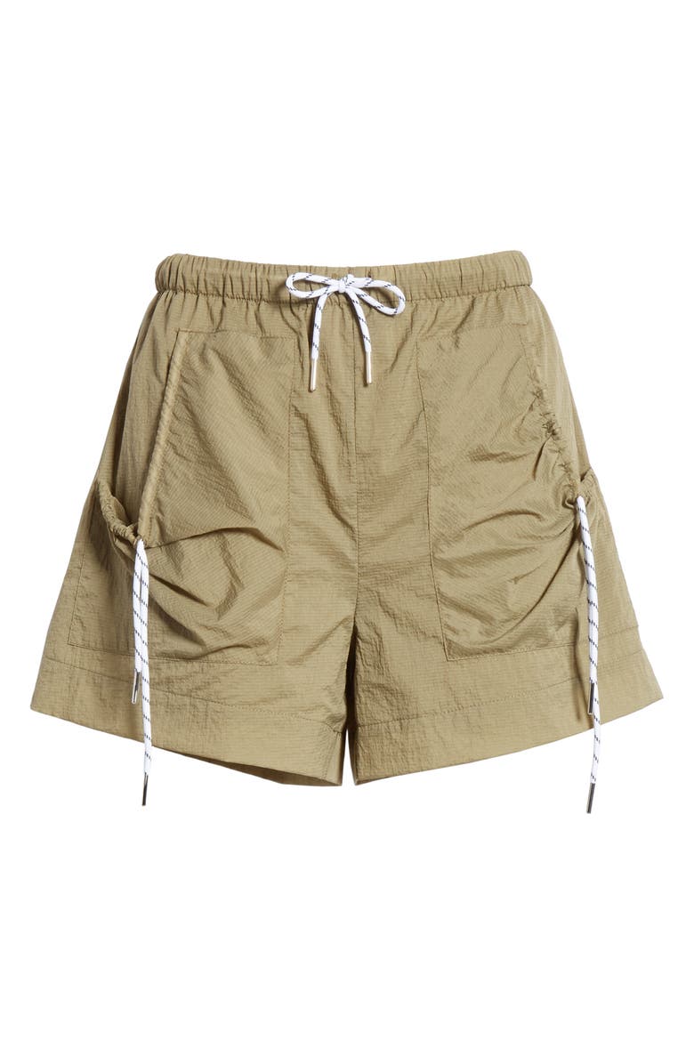 Ganni Ripstop Shorts, Alternate, color,