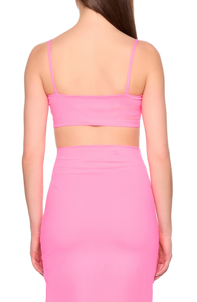 Susana Monaco Crop Camisole, Alternate, color, Shocking