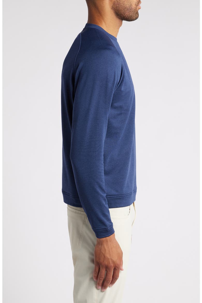 Beaumont Performance Crewneck Top, Alternate, color, NAVY