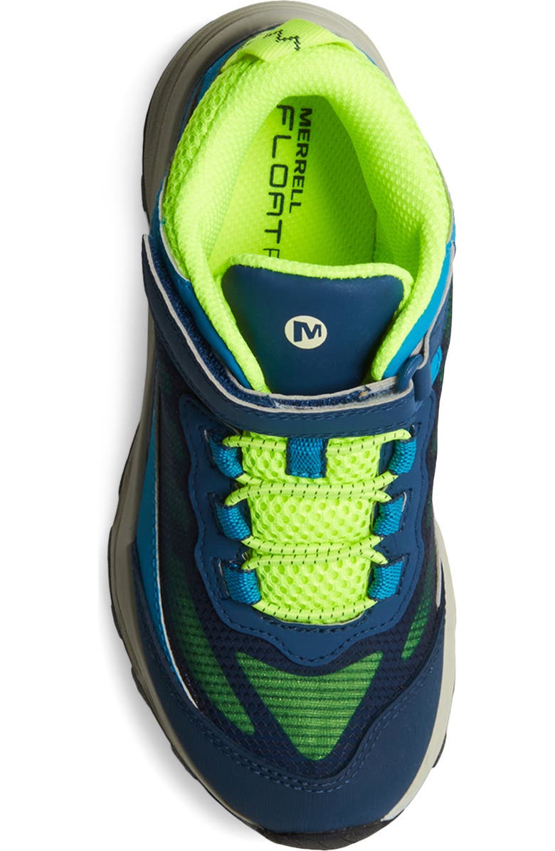 Merrell Kids' Moab Speed Waterproof Mid Top Dual Closure Sneaker, Alternate, color,