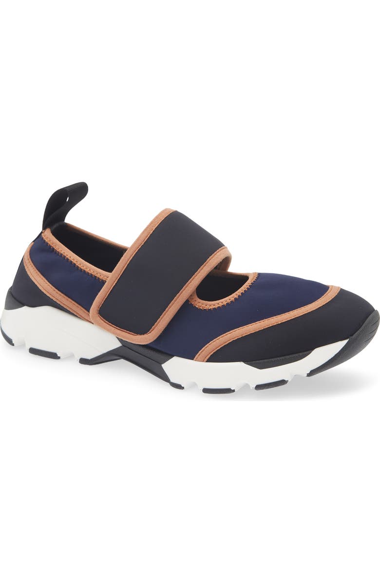 Marni Mary Jane Sneaker, Main, color, Blue