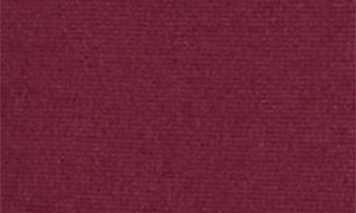 Ak Anne Klein Faux Fly Straight Leg Pants In Burgundy