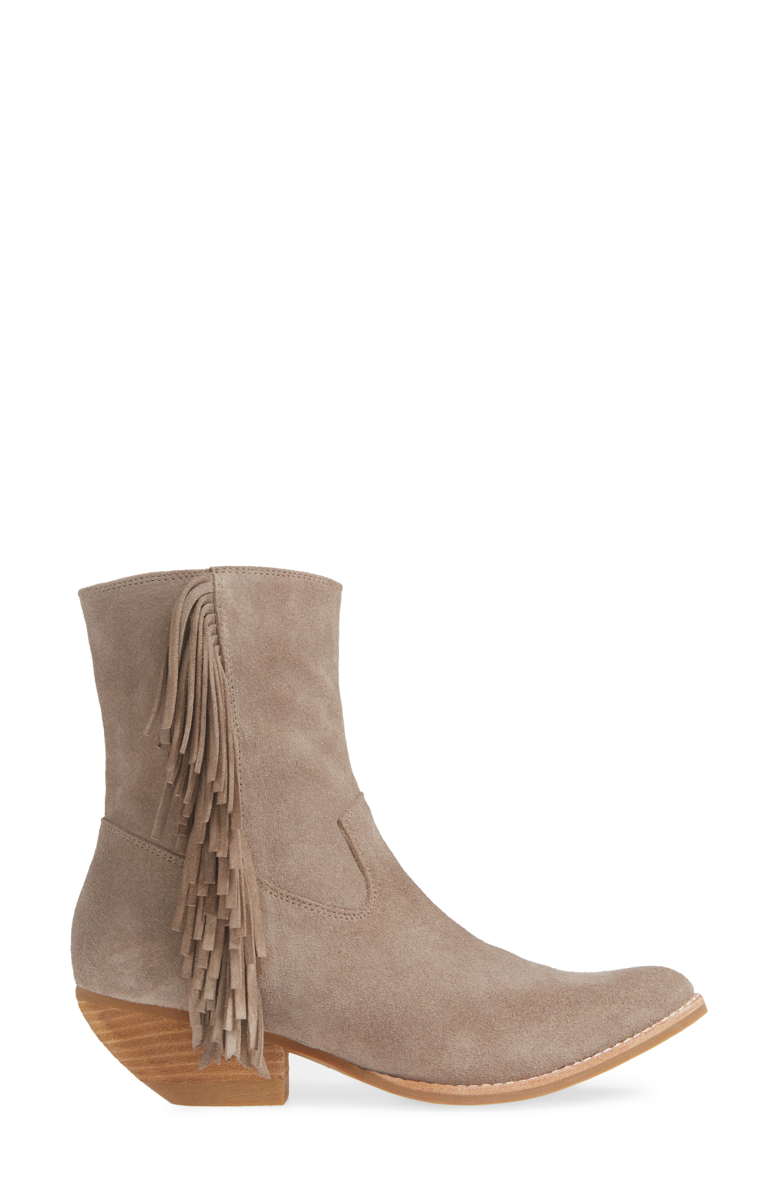 Jeffrey Campbell Hastings Fringe Bootie, Alternate, color, 