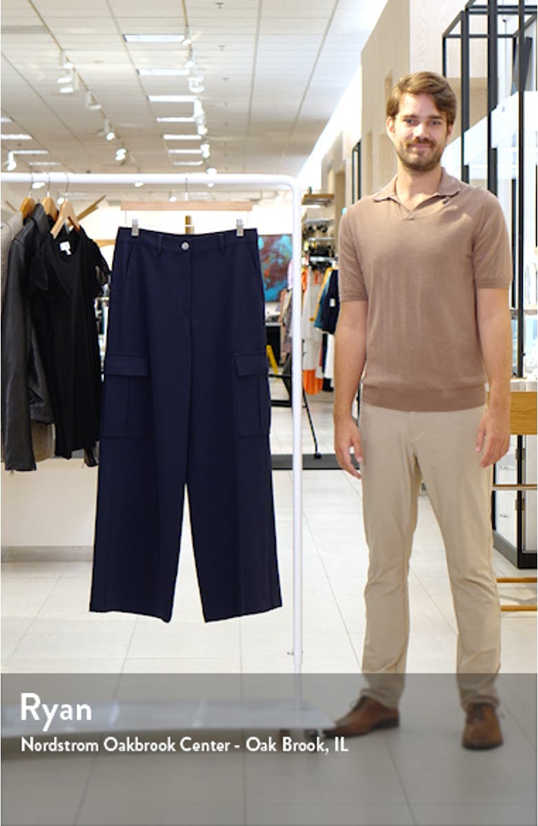 Admir Wide Leg Cargo Pants, sales video thumbnail