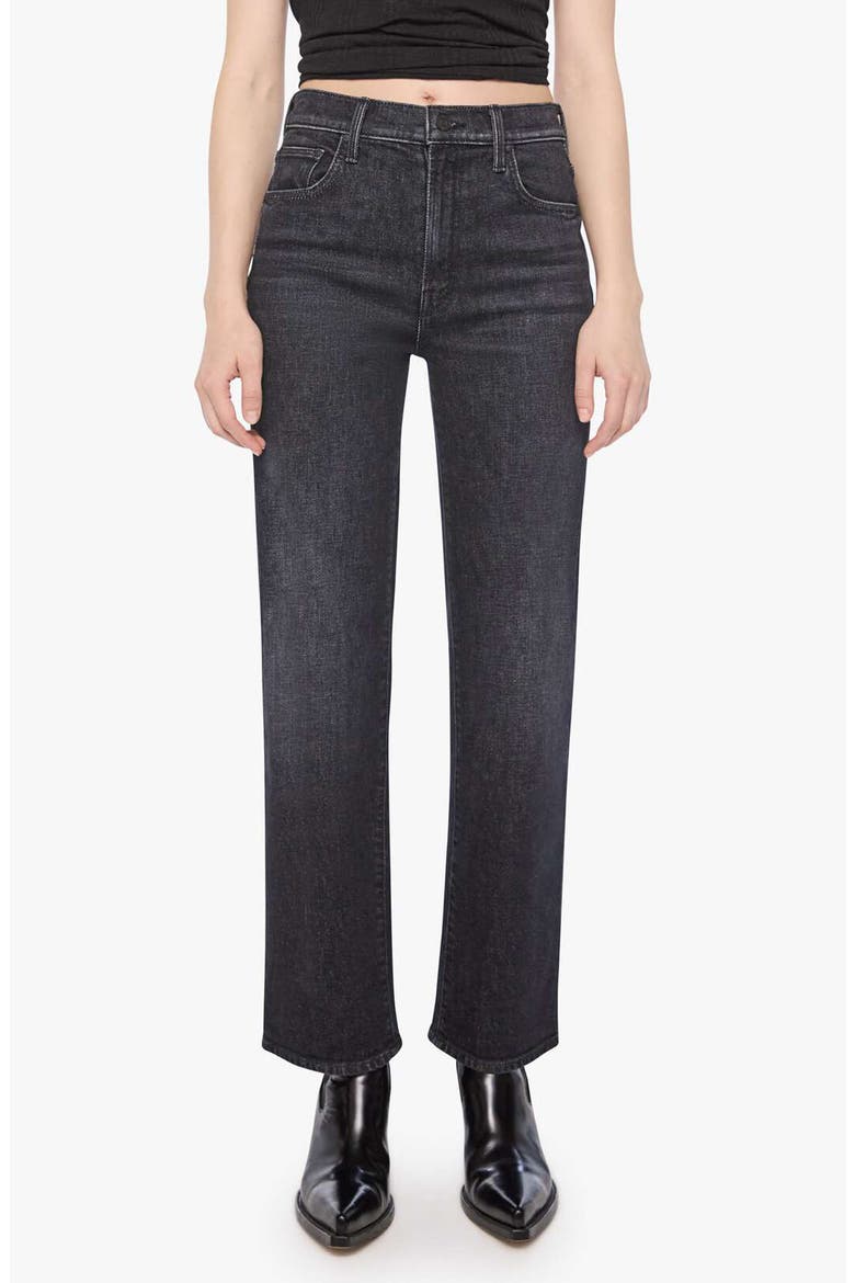 The Lil' Rambler Zip High Waist Straight Leg Jeans, Main, color, RIDING THE MILKYWAY