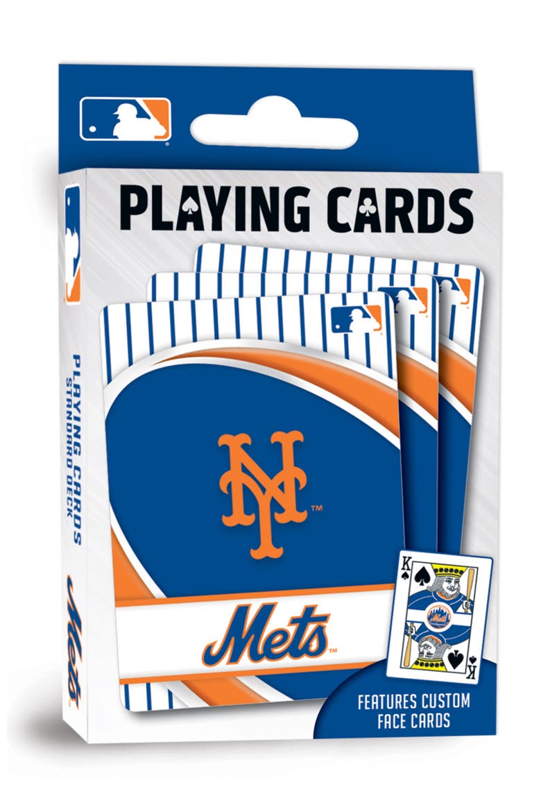 New York Mets Playing Cards, Main, color, Multicolor