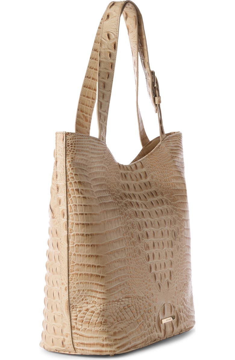Brahmin Brayden Croc Embossed Leather Tote, Alternate, color,