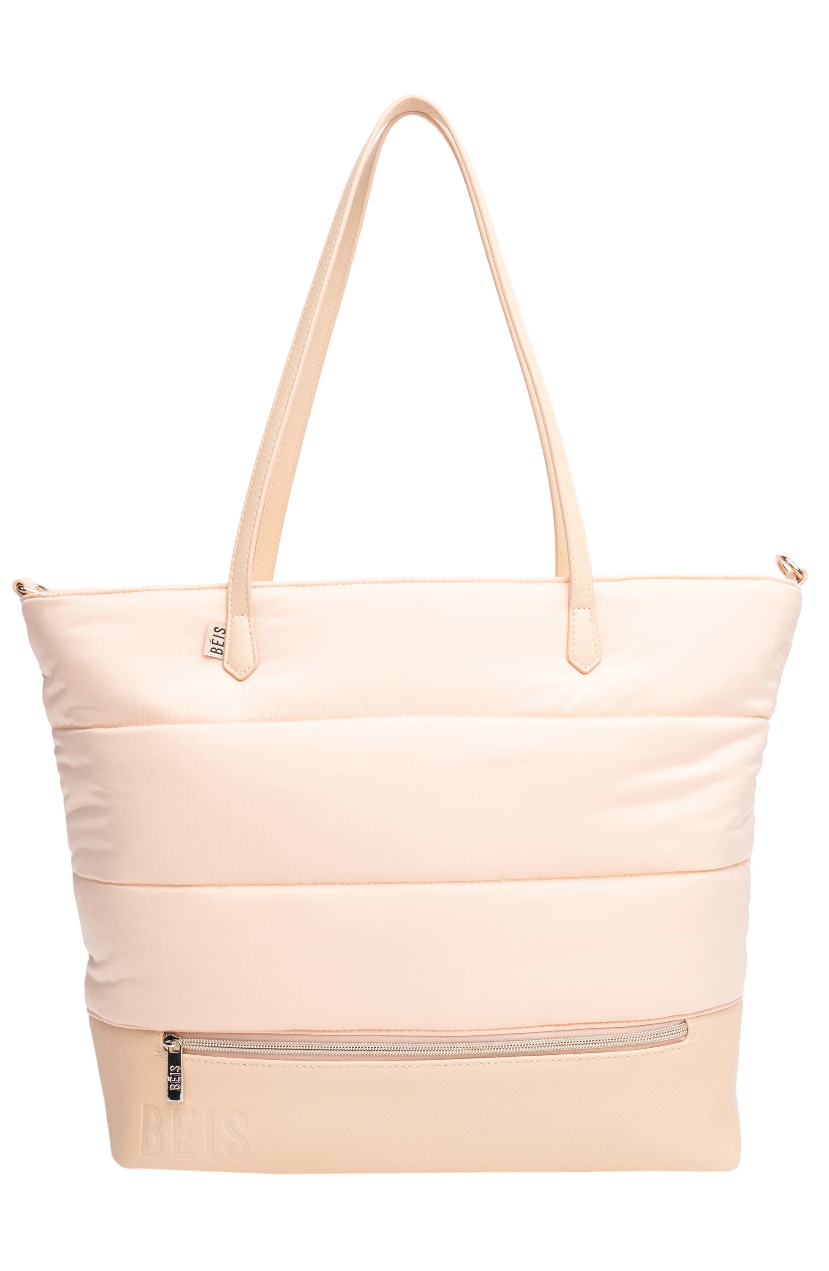 The Carry-All Quilted Tote, Alternate, color, BEIGE