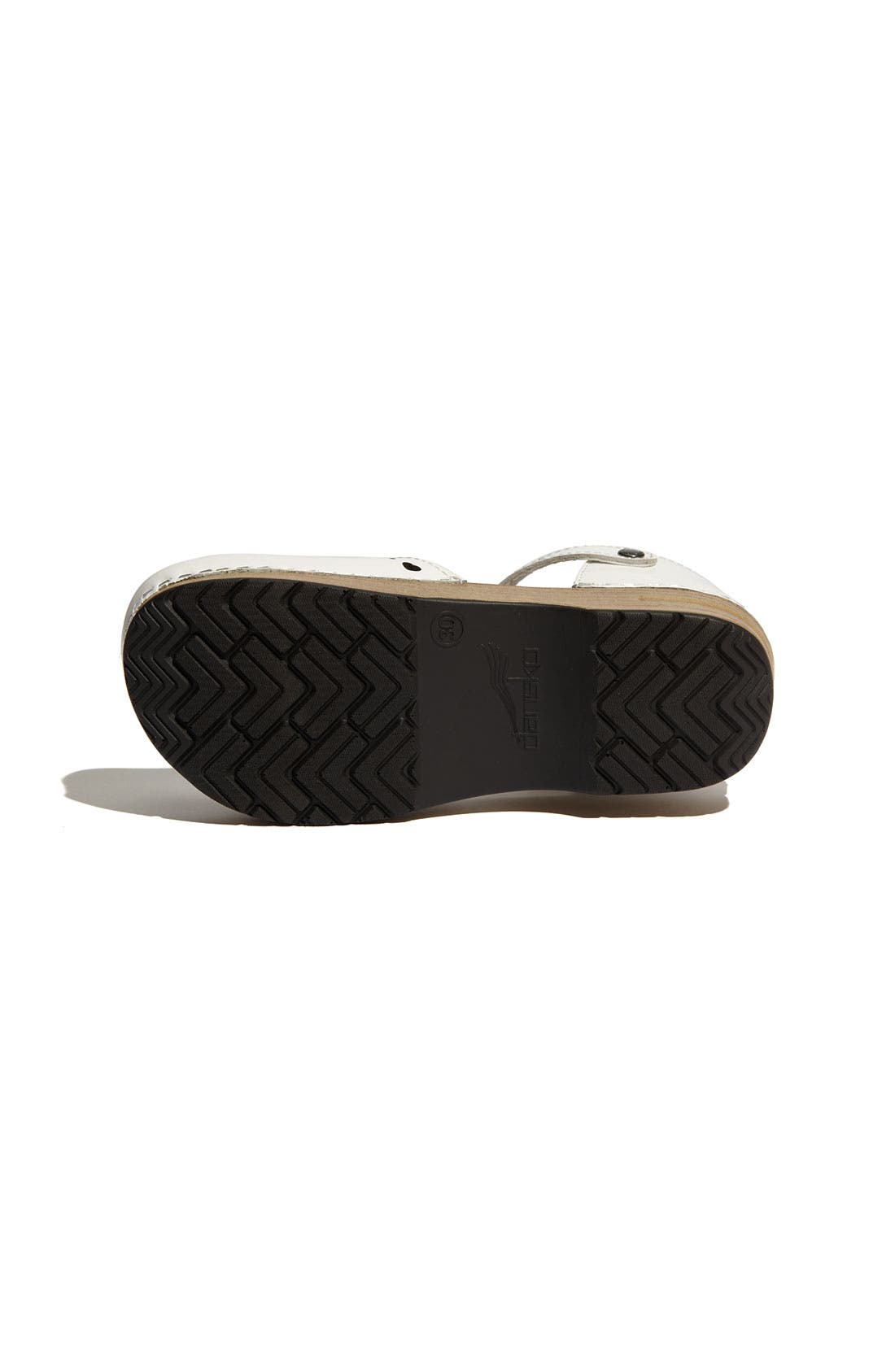 'Jamie' Clog, Alternate, color, WHITE PATENT