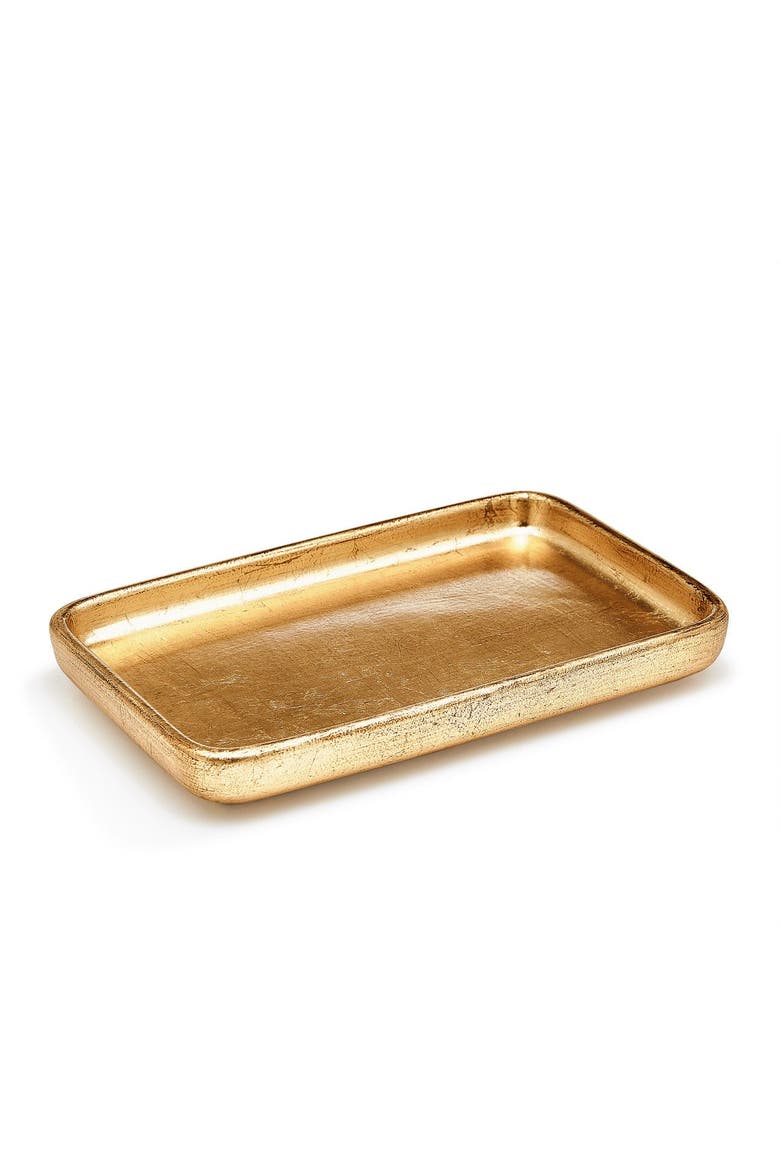 Ava Gold Amenity Tray, Main, color, GOLD