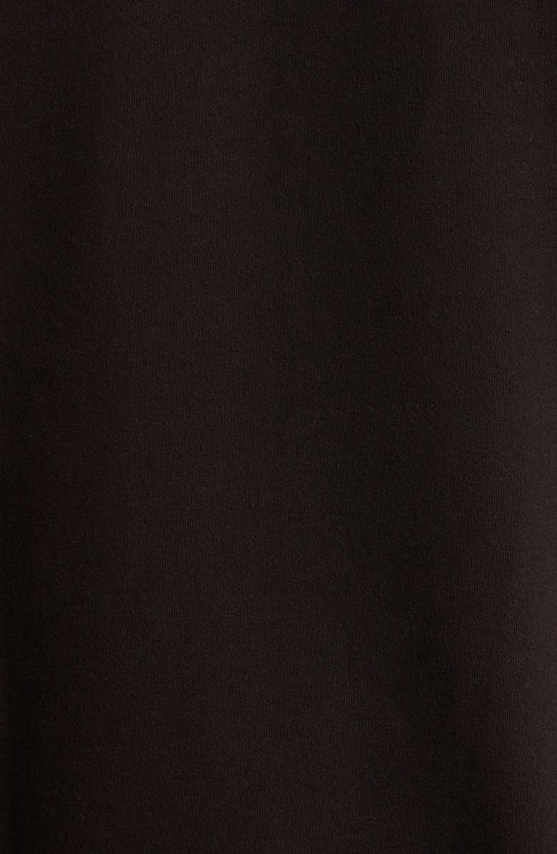 Imperfects Signature Crewneck Cotton Blend Fleece Sweatshirt, Alternate, color, Obsidian
