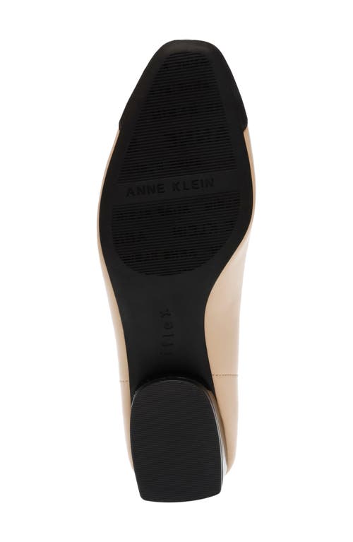 Anne Klein Carlie Flat In Beige/black