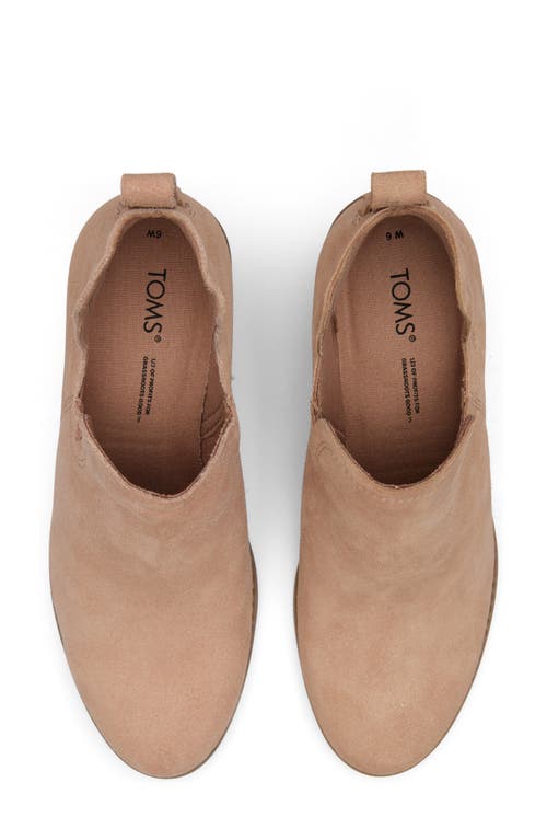 Toms Kallie Wedge Bootie In Brown