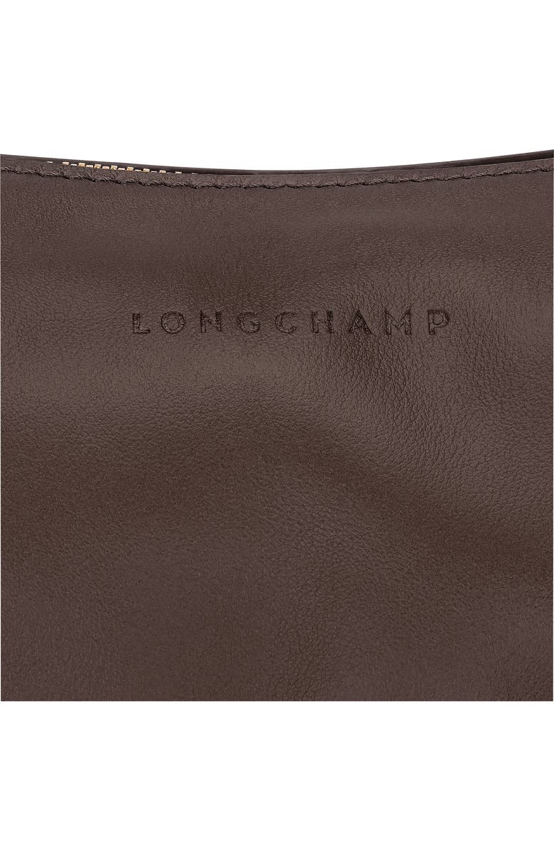 Longchamp Looong East/West Leather Shoulder Bag, Alternate, color, Mocha