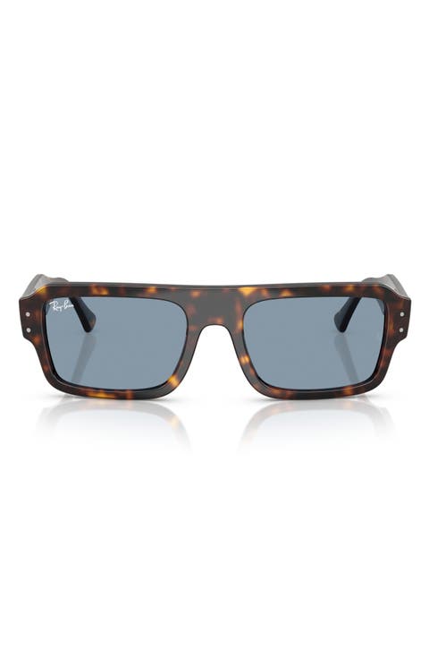 56mm Rectangular Sunglasses