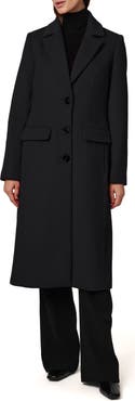 Bernardo Structured Wool Blend Coat