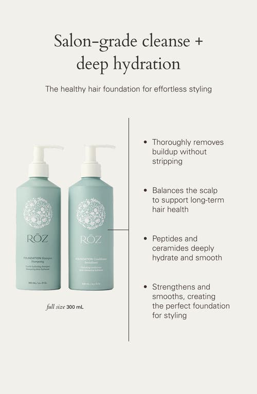 Roz Healthy Hair & Scalp Kit In Transparent