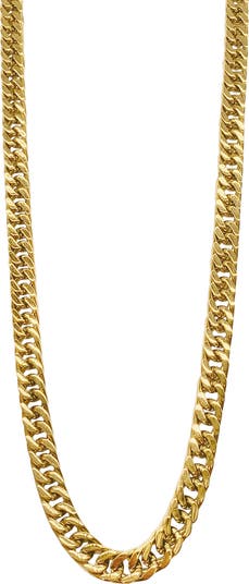 Water Resistant Cuban Chain Necklace