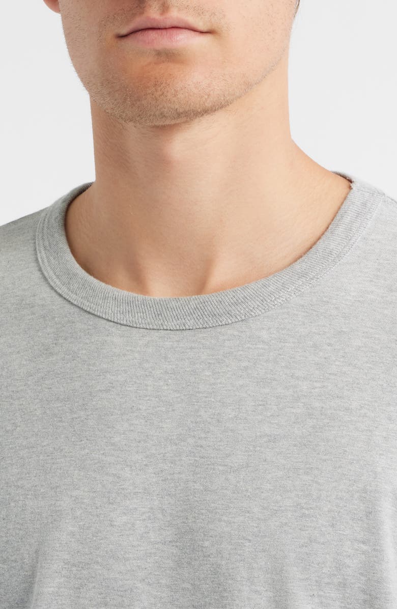 EDWIN Oversize Heavyweight Cotton T-Shirt, Alternate, color, Heather Grey