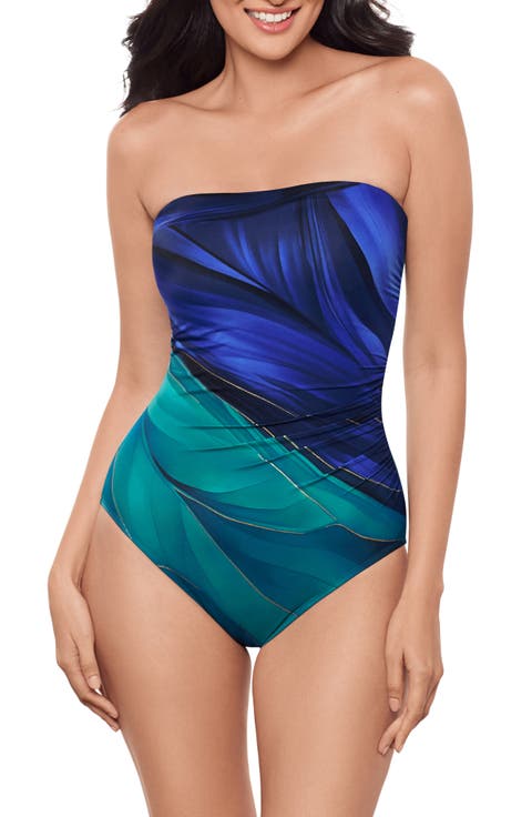 Maldiva Avanti Strapless One-Piece Swimsuit