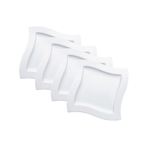 NewWave Square Salad Plate Set of 4