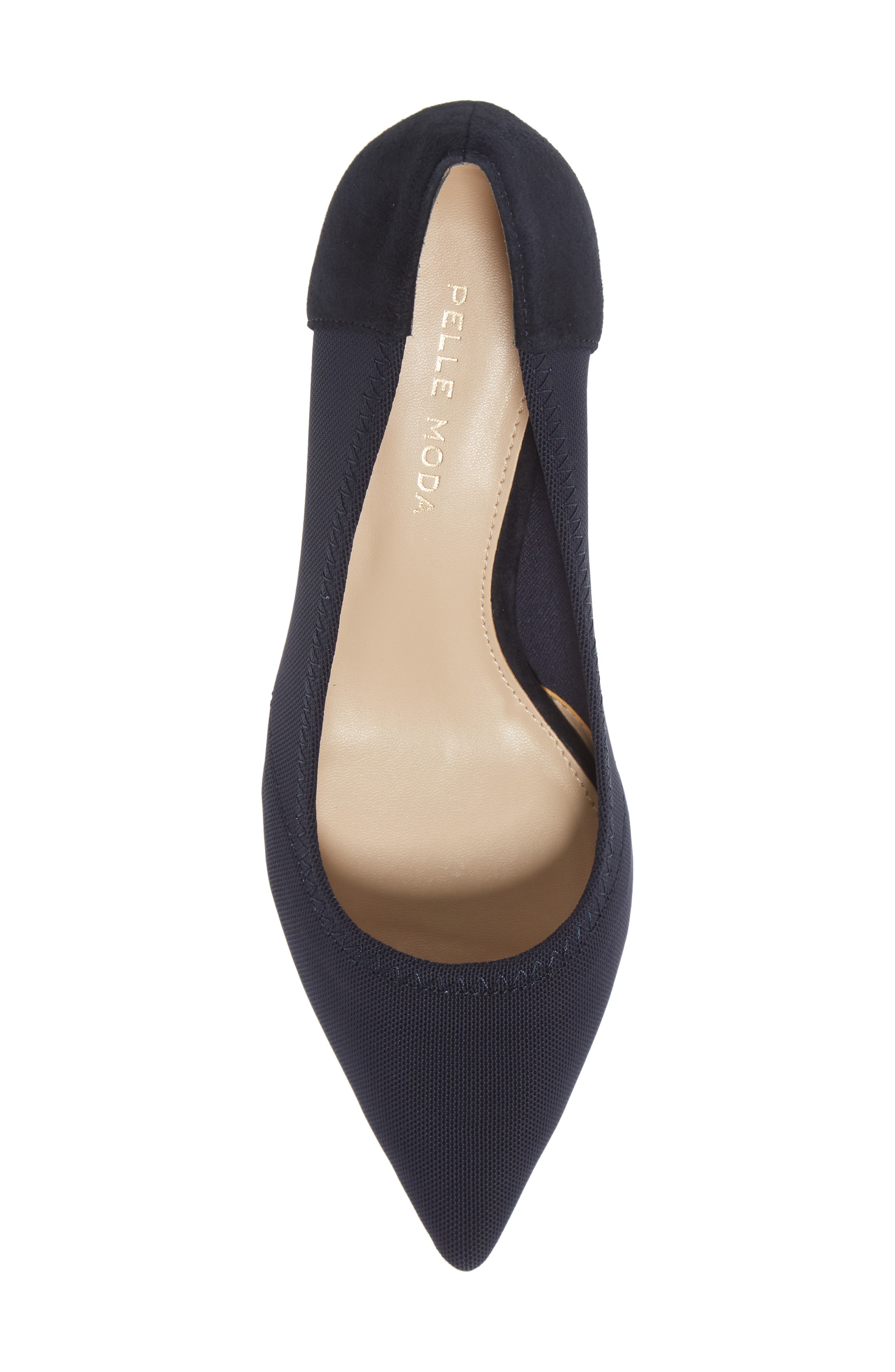 Hilda Pump, Alternate, color, MIDNIGHT FABRIC